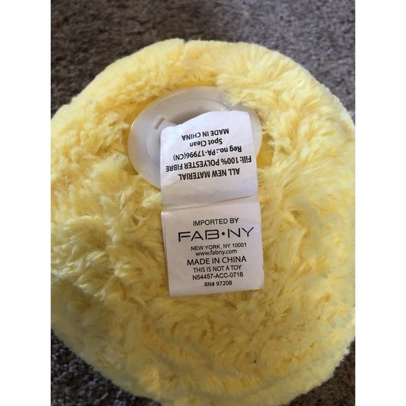 Yellow Emoji Bank ~ Heart Eyes Soft Plush Bank - Piggybank - Picture 5 of 9